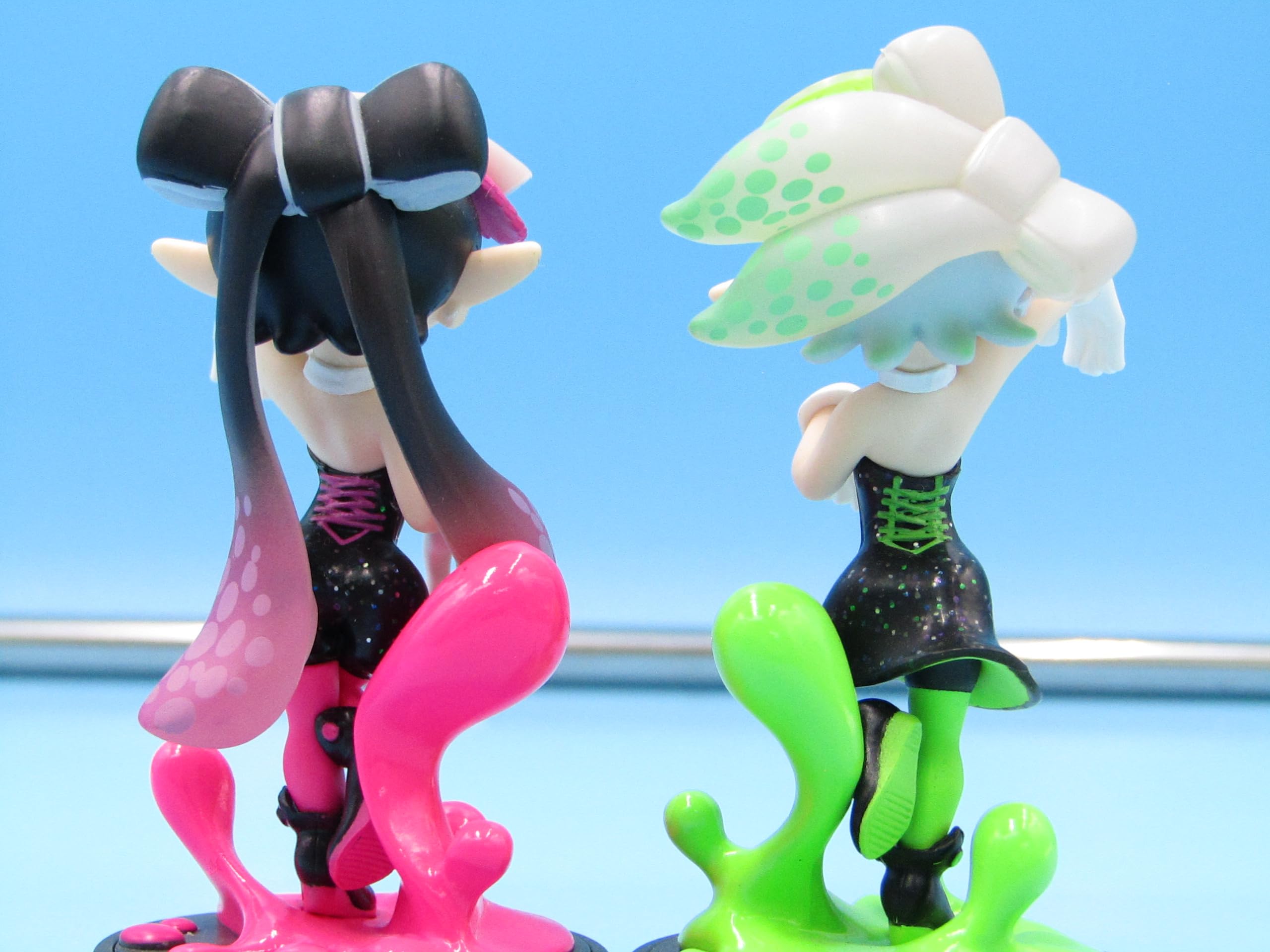【中古】アミーボ 2体セット[アオリ/ホタル] (スプラトゥーンシリーズ)　箱なし
