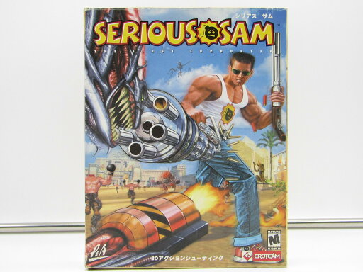 【中古】Serious Sam 英語版 日本語マニュアル付き Windows95/98 CDソフト 【中古】Serious Sam 英語版 日本語マニュアル付き Windows95/98 CDソフト