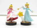 【中古】amiibo 大乱闘スマブラシリーズ 2種セット ピーチ ロゼッタ&チコ 箱なし