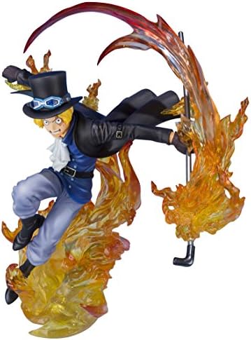 【中古】TAMASHII NATIONS フィギュアーツZERO ONE PIECE サボ -火拳- 約190mm ABS&PVC製 塗装済み完成品フィギュア