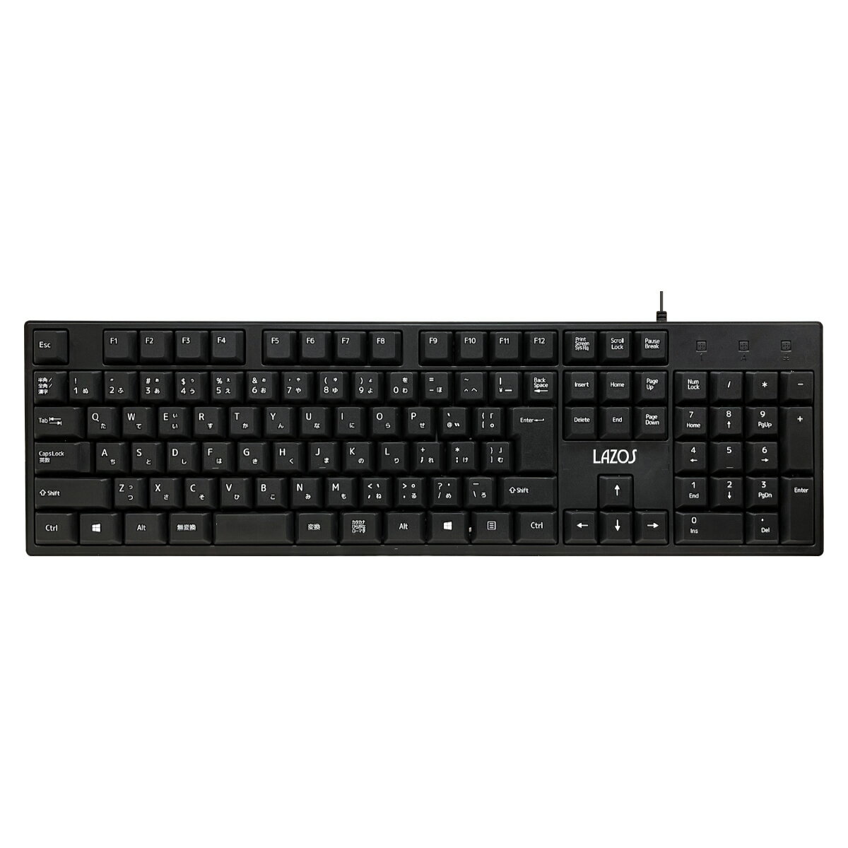 Lazos 有線キーボード L-KB
