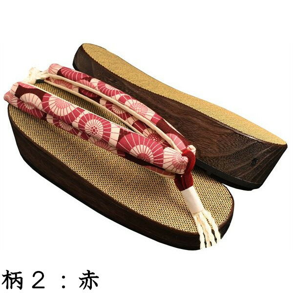 下駄 レディース 女性物 舟形下駄 シコロ 蛇の目傘柄花緒付き Mサイズ Lサイズ 花緒4種類 夏祭り 花火大会 浴衣 着物 日本製 国産桐下駄 職人技 痛くない 調整可 即納 和装 レトロ つっかけ geta げた サンダル 軽い 歩きやすい