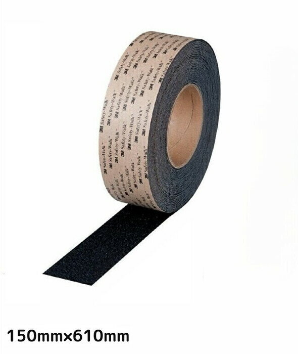 3M (TM) セーフティ・ウォーク (TM) 滑り止めテープ タイプB BLA 150mm×610mm　5枚／袋