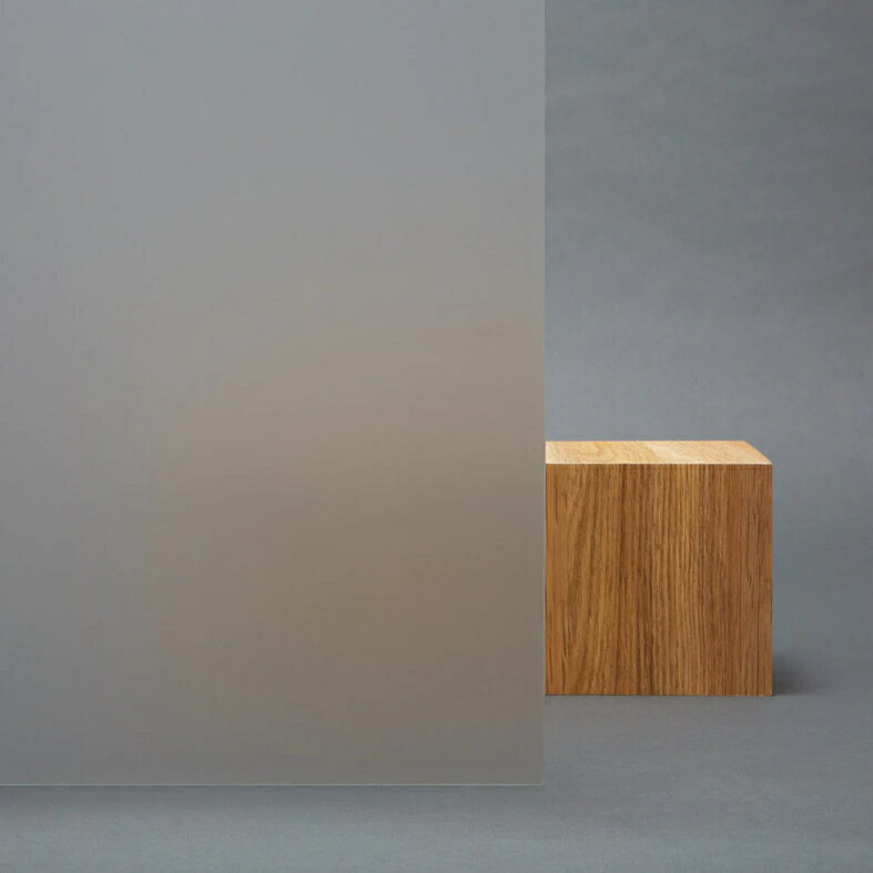 3M(TM) ファサラ(TM) ガラスフィルム　フロスト／マットSH2MAMML　ミルキーミルキー ライトグレー　ロ..