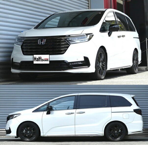 ホンダ オッデセイハイブリット RC5 RS★R Ti2000 HALF DOWN 1台分セット H503THD ダウンサス HONDA