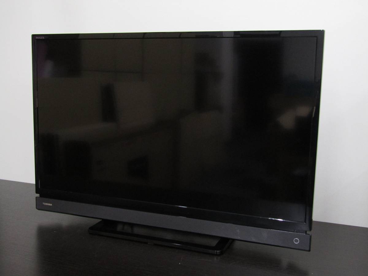 送料無料 中古 TOSHIBA 32V型 ハイビジョン 液晶テレビ REGZA 32S21 2018年製 ケーブルおまけ付き 当社90日保証付き 純正リモコン付き 外付けHDD録画 ブラック