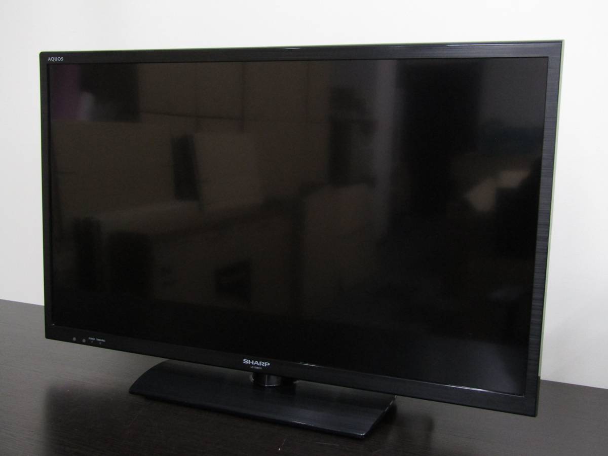 送料無料 中古 SHARP 32V型 ハイビジョン 液晶テレビ AQUOS LC-32BH11 2015年製 ケーブルおまけ付き 当社90日保証付き 純正リモコン付き 外付けHDD録画 ブラック