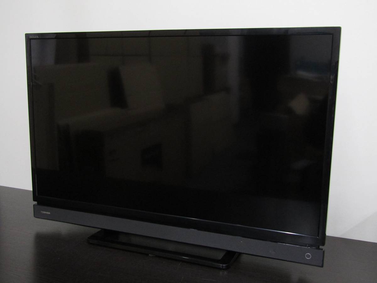 送料無料 中古 TOSHIBA 32V型 ハイビジョン 液晶テレビ REGZA 32S21 2018年製 ケーブルおまけ付き 当社90日保証付き 純正リモコン付き 外付けHDD録画 ブラック