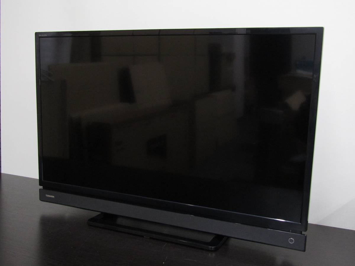 送料無料 中古 TOSHIBA 32V型 ハイビジョン 液晶テレビ REGZA 32S21 2018年製 ケーブルおまけ付き 当社90日保証付き 純正リモコン付き 外付けHDD録画 ブラック