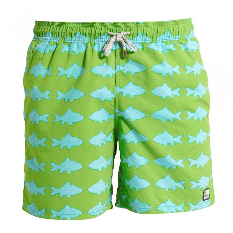 Tom & Teddy Fish Green & Blue フィッシュ・グリーン＆ブルー トム & テディー メンズ サイズ オーストラリアンスイムウェア 水着 男性用 サーフパンツ ハーフパンツ 海水浴 プール 海パン 生活用品