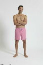 Tom & Teddy Solid Rosebloom Pink ソリッド・ローズブルームピンク トム & テディー メンズ サイズ オーストラリアンスイムウェア 水着 男性用 サーフパンツ ハーフパンツ 海水浴 プール 海パン 生活用品