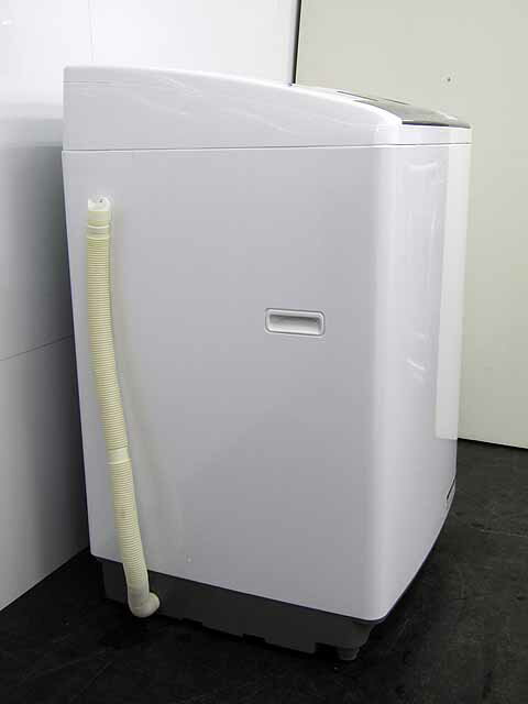 【あす楽】【中古 洗濯機】日立 全自動洗濯乾燥機 白い約束 NW-D8MX 8.0kg シルバー 2012年製【◆L◆】中古洗濯機 洗濯機 家電 4〜6人用 大家族 ファミリー 大型 激安 乾燥機能付