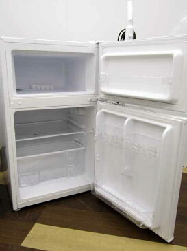 【あす楽】【送料無料】【中古】2019年 冷蔵庫 洗濯機 2点セット 冷蔵庫 フィフティー FR-91A 2ドア 91L 右開き ホワイト 洗濯機 ハイセンス HW-E4502 4.5Kg ホワイト 今だけステック掃除機のおまけ付き おすすめ 人気 激安 1人暮らし バリュー商品 家電セット