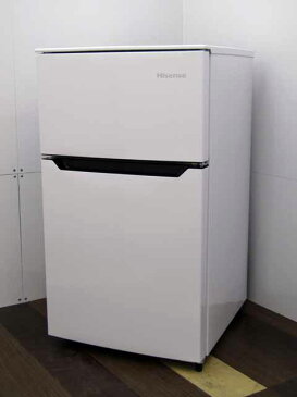【あす楽】【中古】【冷蔵庫】ハイセンス HR-B95A 93L 2ドア ホワイト 2019年製 【SS】中古 冷凍冷蔵庫 家電 キッチン家電 1人用 小型 SSサイズ 価格 安い おすすめ 人気 激安 サブ/セカンド キッチン