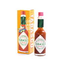 タバスコ 60ml 1本 TABASCO タバスコ ペッパーソース PEPPER SAUCE McIlhenny Company ホットソース