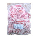 【マラソンP2倍】【ケース販売 10個入1ケース】US産牛バラ 3mm×5cmカット 1kg 1袋