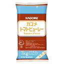 【マラソンP2倍】カゴメ トマトピューレ パウチ 1kg 1袋