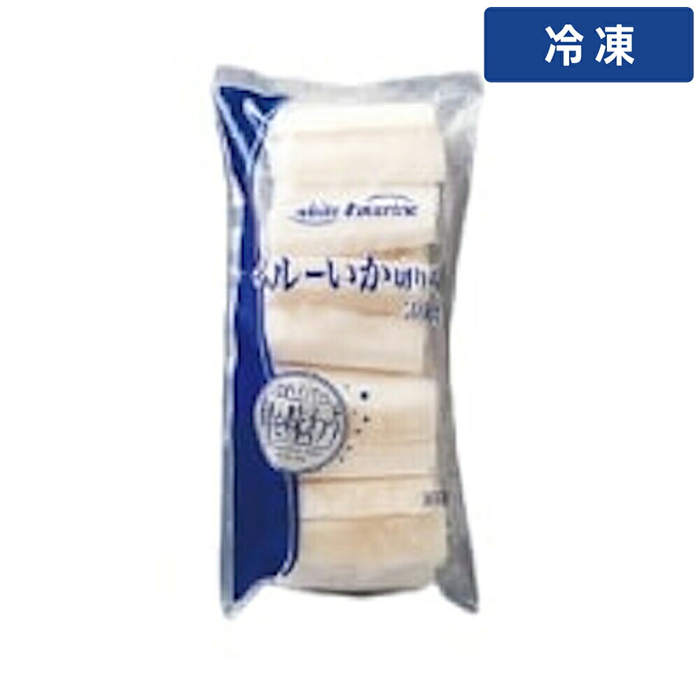【ケース販売 4個入1ケース】ホワイトマリン ペルーイカ切身 20g×60 1袋 業務用 イカ切り身 短冊 ペルー産 イカフライ 天ぷら 炒め物 惣菜 海鮮料理 【冷凍便】
