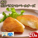 森丹 ポテパオカマンベールチーズ 70g 20個 業務用 大容量 業務用食品 お買得 お得 大サイズ プロ用 プロ仕様 Get Market 月兎ソース ゲットマーケット