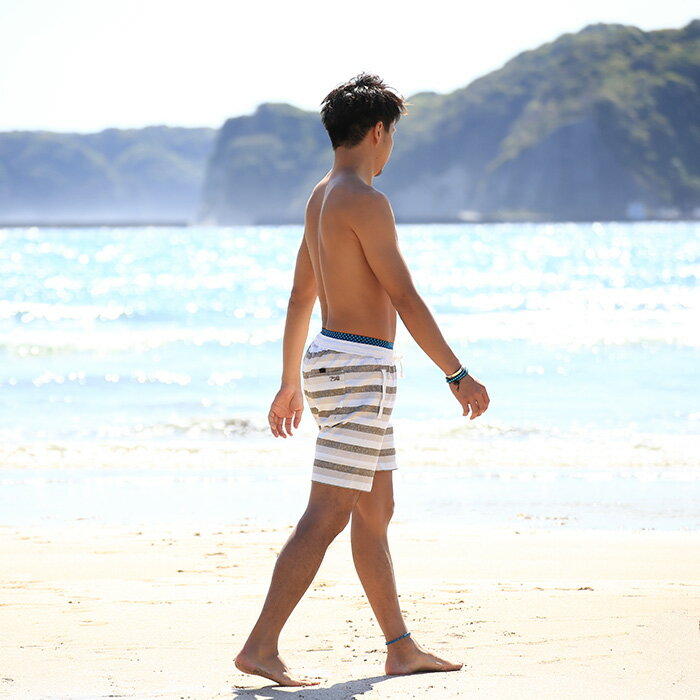 メンズ 海パン おしゃれ 海水パンツ インナー（裏地）付き 男性用 サーフパンツ 水着 メンズ メンズ水着 大きいサイズ ns-2521-01 final 2