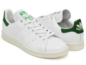 adidas STAN SMITH【アディダス スタンスミス ガラスレザー】FTWWHT / FTWWHT / GREEN