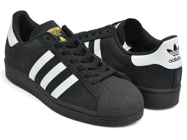 adidas Skateboarding SUPERSTAR ADV【アディダス スケートボーディング スーパースター エーディーブイ アドバンス】CBLACK / FTWWHT / GOLDMT