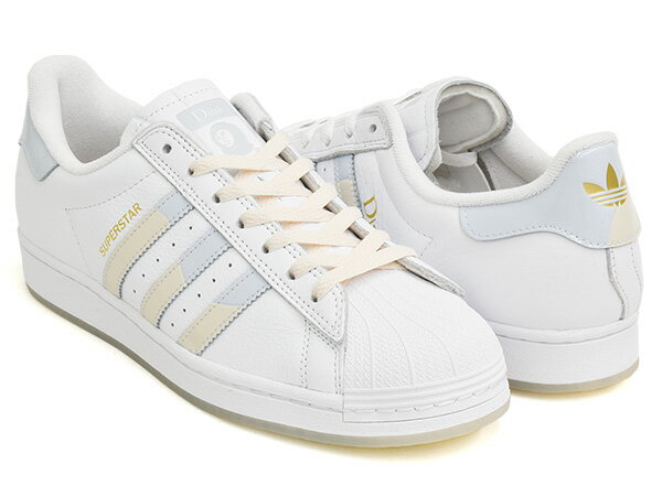 adidas Skateboarding DIME SUPERSTAR ADV【アディダス スケートボーディング ダイム スーパースター エーディーブイ】【アドバンス スケートボード シューズ スケシュー】FTWWHT / HALBLU / WONWHI