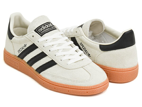 アディダス adidas HANDBALL SPEZIAL W【アディダス ハンドボール スペツィアル スペシャル ウィメンズ】【テラス ファッション トレーニング トレーナー カジュアル レディース 女性 オフホワイト ベージュ ガム】ALUMIN / CBLACK / FTWWHT