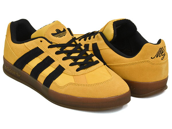 Rakuten - 【6/11 1:59まで★楽天スーパーSALE】adidas Skateboarding ALOHA SUPER【アディダス スケートボーディング アロハ スーパー】【マーク・ゴンザレス ゴンズ Mark Gonzales GONZ】【スケシュー イエロー ブラック】PREYEL / CBLACK / GUM5