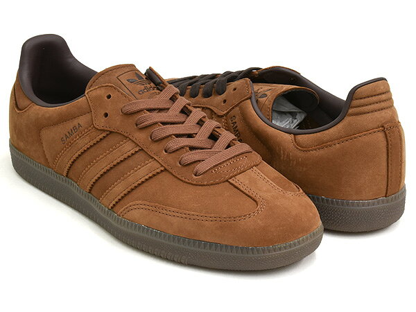 Rakuten - 【6/11 1:59まで★楽天スーパーSALE】adidas SAMBA OG【アディダス サンバ オージー】【オリジナル テラス ファッション】【インドア トレーニング トレーナー カジュアル メンズ ウィメンズ レディース ブラウン】PREBRN / AUCO / GUM5