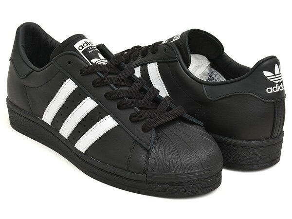 樂天商城 - 【6/11 1:59まで★楽天スーパーSALE】adidas SUPERSTAR 82【アディダス スーパースター 1982】【ヴィンテージ カジュアル バスケットボール シューズ スニーカー ブラック ホワイト】CBLACK / FTWWHT / CBLACK
