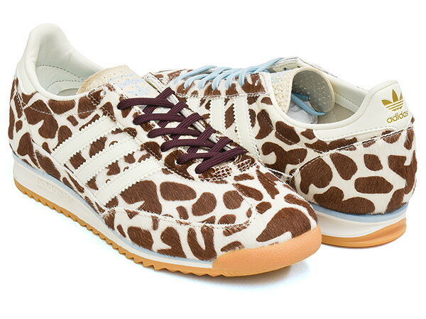 Rakuten - 【6/11 1:59まで★楽天スーパーSALE】adidas SL 72 OG W【アディダス エスエル セブンティーツー オージー ウィメンズ】【レトロ ランニング カジュアル レディース アニマル ジラフ キリン】CRLI / IVORY / OWHITE