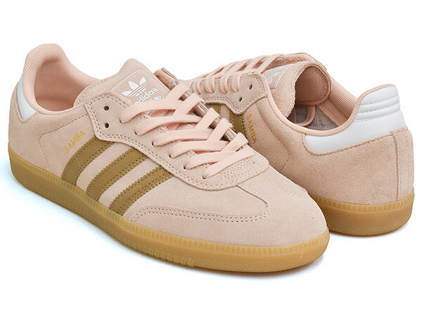 Rakuten - 【6/11 1:59まで★楽天スーパーSALE】adidas Skateboarding SAMBA ADV【アディダス スケートボーディング サンバ エーディーブイ】【アドバンス スケートボード シューズ スケシュー ライトピンク ベージュ】BLUPNK / CARDBO / GUM4