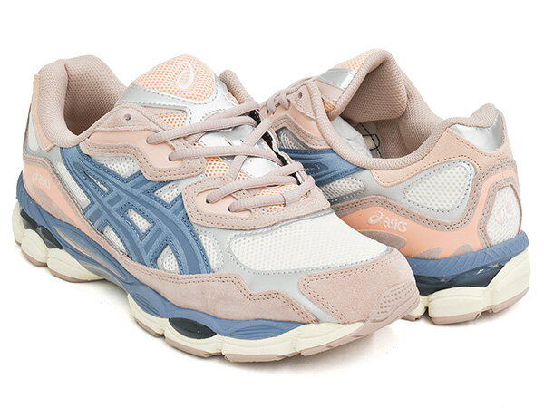 ASICS SportStyle GEL-NYC【アシックス スポーツスタイル ゲル エヌワイシー】【ウィメンズ レディース 女性 WOMENS】【ニューヨーク ASICS Tiger】CREAM / GREY FLOSS