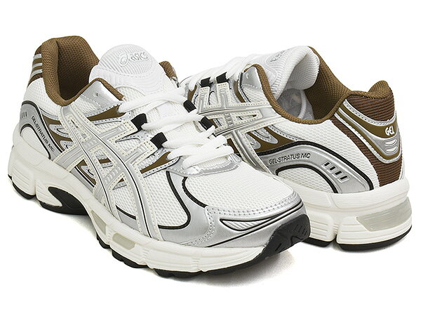 ASICS SportStyle GEL-STRATUS MC【ライフスタイル ランニング スニーカー シューズ メンズ ウィメンズ レディース ホワイト】WHITE / CLAY CANYON