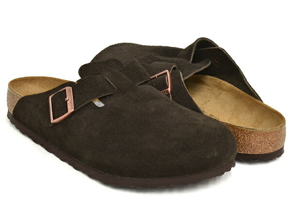 BIRKENSTOCK BOSTON rPVgbN {Xg  T  NbO rP M[ i[ ʕ ו XG[hU[ XEF[h J uE MOCHA   SUEDE LEATHER