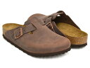 BIRKENSTOCK BOSTON rPVgbN {Xg  NbO T  rP M[ i[ ʕ ו IChU[ noi HABANA   OILED LEATHER