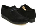 Clarks WALLABEEBLACK SUEDE (WIDTH:G)