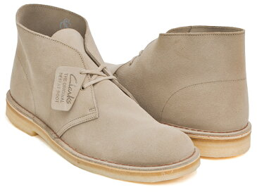 Clarks DESERT BOOT【クラークス デザートブーツ】SAND SUEDE WIDTH:G