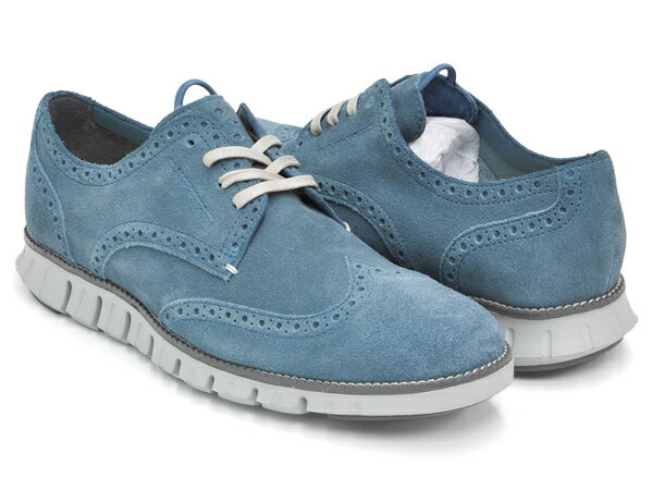Cole Haan ZEROGRAND DCON WNGOX【コール ハーン ゼログランド ディコンストラクテッド ウィングチップ オックス】BAYSIDE SUEDE (WIDTH:MEDIUM)