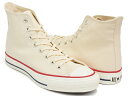 【4/21 23:59まで★期間限定セール】CONVERSE CANVAS ALL STAR J HI【コンバース キャンバス オールスター ジャパン ハイ】NATURAL WHITE spcn