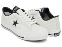 【4/25 23:59まで★28時間限定セール】CONVERSE ONE STAR J【コンバース ワンスター メイド イン ジャパン 日本製】WHITE / BLACK spcn