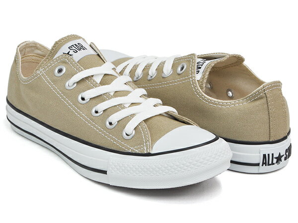 CONVERSE CANVAS ALL STAR COLORS OX Ro[X LoX I[X^[ J[Y IbNX BEIGE (1CL129) [spcn]