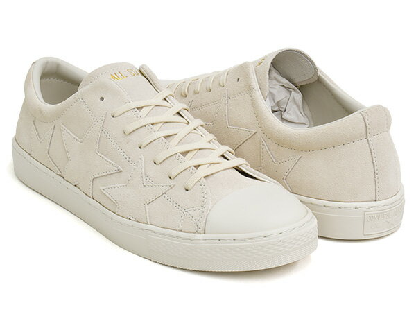 CONVERSE ALL STAR COUPE TRIOSTAR SUEDE OX【コンバース オールスター クップ】【トリオスター スエード スウェード オックス 星 三つ星】IVORY