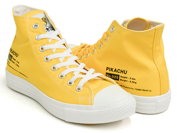 【楽天スーパーSALE限定価格 9/11 1:59まで】CONVERSE ALL STAR LIGHT POKEMON HI[コンバース オールスター ライト][ポケモン ハイ ポケットモンスター ピカチュウ][カジュアル メンズ レディース]PIKACHU