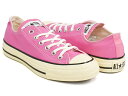 CONVERSE ALL STAR US AGEDCOLORS OX【コンバース オールスター ユーエス オックス】【エイジドカラーズ ヴィンテージ アメリカ オリジネーター USA U.S. ORIGINATOR ストロベリー ピンク】STRAWBERRY (1SD861)