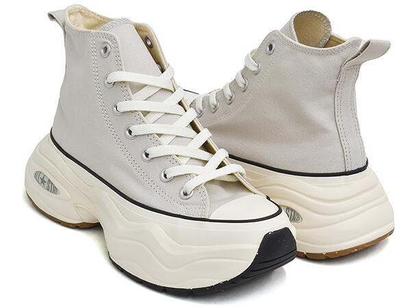 【Fashion THE SALE★1/14 23:59まで】CONVERSE ALL STAR (R) SURGETRAINER HI【コンバース オールスター アール ハイ】【サージトレーナー 厚底】【リアクト リサイクル リファイン サステナブル ミストグレイ】MIST GRAY