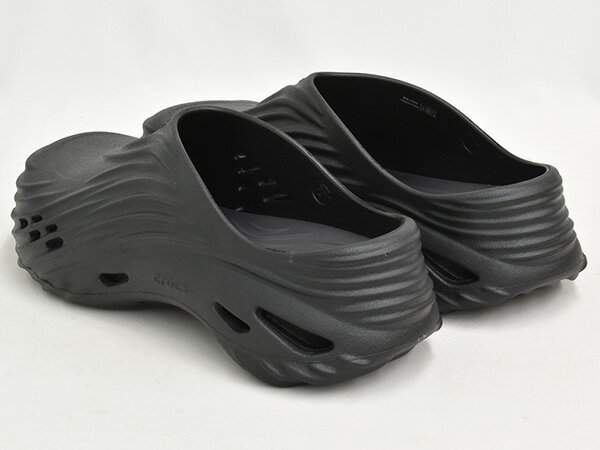 crocs ECHO WAVE【クロックス エコー ウェーブ】【国内正規品 クロッグ サンダル メンズ レディース ユニセックス 限定 ブラック】BLACK 2