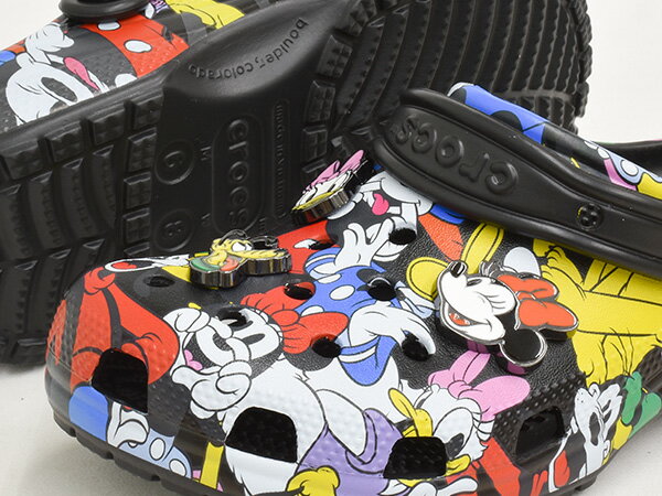 crocs MICKEY AND FRIENDS CLASSIC CLOG【クロックス クラシック クロッグ】【ミッキー＆フレンズ ミッキーマウス ミニーマウス ドナルドダック デイジーダック ディズニー Disney】【サンダル メンズ ウィメンズ レディース ユニセックス 限定】MULTI