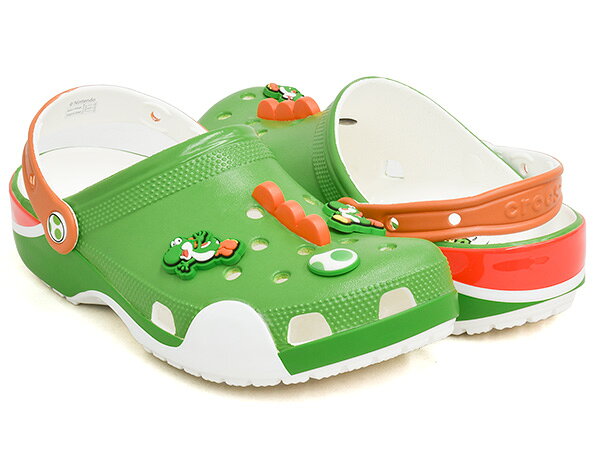 crocs YOSHI CLASSIC CLOG【クロックス クラシック クロッグ】【ヨッシー スーパーマリオ SUPER MARIO 任天堂】【サ…